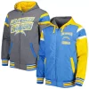 Men's G-III Sports by Carl Banks Powder Blue/Gray Los Angeles Chargers Extreme Full Back Reversible Hoodie Full-Zip Jacket 2 Men's G-III Sports by Carl Banks Powder Blue/Gray Los Angeles Chargers Extreme Full Back Reversible Hoodie Full-Zip Jacket -G-III Sales Shop 6163170